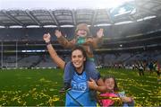 15 September 2019; Hannah O'Neill of Dublin following the TG4 All-Ireland Ladies Football Senior Championship Final match between Dublin and Galway at Croke Park in Dublin. Photo by Ramsey Cardy/Sportsfile