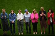 15 September 2019; The 1994 Waterford jubilee team ahead of the TG4 All-Ireland Ladies Football Senior Championship Final match between Dublin and Galway at Croke Park in Dublin. Photo by Ramsey Cardy/Sportsfile