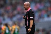 15 September 2019; Referee Jonathan Murphy during the TG4 All-Ireland Ladies Football Intermediate Championship Final match between Meath and Tipperary at Croke Park in Dublin. Photo by Piaras Ó Mídheach/Sportsfile