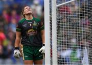 15 September 2019; Meath goalkeeper Monica McGuirk during the TG4 All-Ireland Ladies Football Intermediate Championship Final match between Meath and Tipperary at Croke Park in Dublin. Photo by Piaras Ó Mídheach/Sportsfile