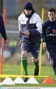 15 November 2003; Damien Duff during a Republic of Ireland squad training session in advance of the International Friendly, Republic of Ireland v Canada, to be played at Lansdowne Road. Malahide FC grounds, Malahide, Dublin. Picture credit; Ray McManus / SPORTSFILE *EDI*