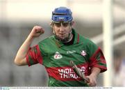 16 November 2003; Michael Dwane, Birr, celebrates his side's 4th goal. AIB Leinster Club Hurling Championship Semi-Final, Birr v Castletown, Nowlan Park, Kilkenny. Picture credit; Ray McManus / SPORTSFILE *EDI*