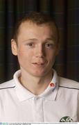 17 November 2003; Willo Flood, Republic of Ireland U20 World Cup Squad, who will compete in the World Youth Championship Finals in the United Arab Emirates. Picture credit; Damien Eagers / SPORTSFILE *EDI*