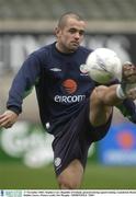 17 November 2003; Stephen Carr, Republic of Ireland, pictured during squad training. Lansdowne Road, Dublin. Soccer. Picture credit; Pat Murphy / SPORTSFILE *EDI*