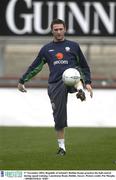 17 November 2003; Republic of Ireland's Robbie Keane practices his ball control during squad training. Lansdowne Road, Dublin. Soccer. Picture credit; Pat Murphy / SPORTSFILE *EDI*