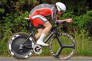 20 June 2012; Michael Hutchinson, In-Gear Quickvit Trainsharp RT, in action during the Elite Men's National Time-Trial Championships. Carlingford, Co. Louth. Picture credit: Stephen McMahon / SPORTSFILE