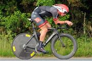 20 June 2012; Ryan Mullen, Team IG Sigma Sport, on his way to victory in the U23 Men's National Time-Trial Championships. Carlingford, Co. Louth. Picture credit: Stephen McMahon / SPORTSFILE