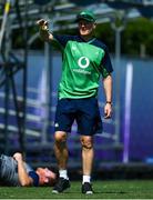 26 September 2019; Head coach Joe Schmidt during Ireland Rugby squad training at the Yumeria Sports Grounds in Iwata, Shizuoka Prefecture, Japan. Photo by Brendan Moran/Sportsfile