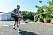 26 September 2019; Sean Cronin arrives for Ireland Rugby squad training at the Yumeria Sports Grounds in Iwata, Shizuoka Prefecture, Japan. Photo by Brendan Moran/Sportsfile