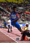 27 September 2019; Murali Sreeshankar of India competes in the Men's Long Jump during day one of the World Athletics Championships 2019 at the Khalifa International Stadium in Doha, Qatar. Photo by Sam Barnes/Sportsfile