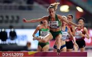 27 September 2019; Michelle Finn of Ireland competing in the Women's 3000m Steeple Chase during day one of the World Athletics Championships 2019 at the Khalifa International Stadium in Doha, Qatar. Photo by Sam Barnes/Sportsfile