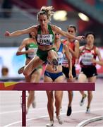 27 September 2019; Michelle Finn of Ireland competing in the Women's 3000m Steeple Chase during day one of the World Athletics Championships 2019 at the Khalifa International Stadium in Doha, Qatar. Photo by Sam Barnes/Sportsfile