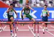 27 September 2019; Thomas Barr of Ireland competing in the Men's 400m Hurdles during day one of the World Athletics Championships 2019 at the Khalifa International Stadium in Doha, Qatar. Photo by Sam Barnes/Sportsfile