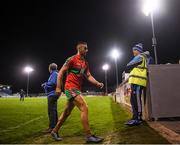 27 September 2019; James McCarthy of Ballymun Kickhams leaves the field following the Dublin County Senior Club Football Championship Group 1 match between Na Fianna and Ballymun Kickhams at Parnell Park in Dublin. Photo by Harry Murphy/Sportsfile