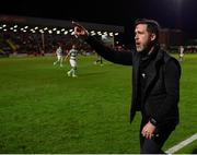 27 September 2019; Shamrock Rovers manager Stephen Bradley during the Extra.ie FAI Cup Semi-Final match between Bohemians and Shamrock Rovers at Dalymount Park in Dublin. Photo by Seb Daly/Sportsfile