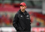 28 September 2019; Munster Senior Coach Stephen Larkham prior to the Guinness PRO14 Round 1 match between Munster and Dragons at Thomond Park in Limerick. Photo by Harry Murphy/Sportsfile