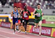 28 September 2019; Mark English of Ireland, right, leads the field whilst competing in the Men's 800m during day two of the World Athletics Championships 2019 at Khalifa International Stadium in Doha, Qatar. Photo by Sam Barnes/Sportsfile