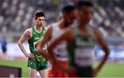 28 September 2019; Mark English of Ireland ahead of competing in the Men's 800m during day two of the World Athletics Championships 2019 at Khalifa International Stadium in Doha, Qatar. Photo by Sam Barnes/Sportsfile