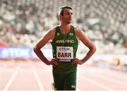28 September 2019; Thomas Barr of Ireland after finishing fourth in the Men's 400m Hurdles Semi-Finals during day two of the World Athletics Championships 2019 at Khalifa International Stadium in Doha, Qatar. Photo by Sam Barnes/Sportsfile