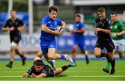 28 September 2019; Rob Russell of Leinster in action against Will Griffiths of Dragons during The Celtic Cup Round 6 match between Leinster and Dragons at Energia Park in Donnybrook, Dublin. Photo by Piaras Ó Mídheach/Sportsfile