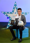 28 September 2019; Pictured is Tyrone's Minor footballer James Donaghy who was named on the Electric Ireland Minor Football Team of the Year at the 2019 Electric Ireland Minor Star Awards. The Football Team of the Year was selected by an expert panel of GAA legends including Alan Kerins, Derek McGrath, Karl Lacey and Tomás Quinn. The Electric Ireland GAA Minor Star Awards create a major moment for Minor players, showcasing the outstanding achievements of individual performers throughout the Championship season. The awards also recognise the effort of those who support them day in and day out, from their coaches to parents, clubs and communities. #GAAThisIsMajor Photo by Seb Daly/Sportsfile