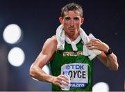 28 September 2019; Brendan Boyce of Ireland competing in the Men's 50km Race Walk during day two of the World Athletics Championships 2019 at The Corniche in Doha, Qatar. Photo by Sam Barnes/Sportsfile