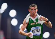 28 September 2019; Brendan Boyce of Ireland competing in the Men's 50km Race Walk during day two of the World Athletics Championships 2019 at The Corniche in Doha, Qatar. Photo by Sam Barnes/Sportsfile