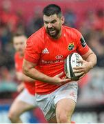28 September 2019; Kevin O’Byrne of Munster during the Guinness PRO14 Round 1 match between Munster and Dragons at Thomond Park in Limerick. Photo by Matt Browne/Sportsfile