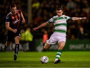 27 September 2019; Ronan Finn of Shamrock Rovers during the Extra.ie FAI Cup Semi-Final match between Bohemians and Shamrock Rovers at Dalymount Park in Dublin. Photo by Stephen McCarthy/Sportsfile