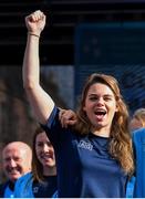 29 September 2019; Noëlle Healy during the Dublin Senior Football teams homecoming at Merrion Square in Dublin. Photo by Piaras Ó Mídheach/Sportsfile