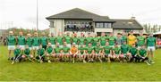 29 September 2019; The Dunloy squad before the Antrim County Senior Club Hurling Final match between Cushendall Ruairí Óg and Dunloy at Ballycastle in Antrim. Photo by Oliver McVeigh/Sportsfile