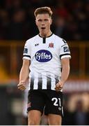 29 September 2019; Daniel Cleary of Dundalk celebrates at the final whistle of the Extra.ie FAI Cup Semi-Final match between Sligo Rovers and Dundalk at The Showgrounds in Sligo. Photo by Stephen McCarthy/Sportsfile