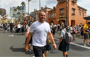 30 September 2019; Ireland captain Rory Best during a visit to Universal Studios in Osaka, Japan. Photo by Brendan Moran/Sportsfile