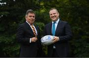 30 September 2019; Beauchamps and Leinster Rugby announced today that Beauchamps will continue as the Official Legal Advisor of Leinster Rugby for a further three years, running to the end of the 2020/21 season. Beauchamps has been the official legal advisor to Leinster Rugby since 2014 and was previously official sponsor of the Leinster Rugby Schools Cup. Present at the announcement in Leinster Rugby HQ were John White, Managing Partner of Beauchamps, and Mick Dawson, CEO of Leinster Rugby. Photo by Ramsey Cardy/Sportsfile