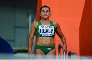 30 September 2019; Phil Healy of Ireland after competing in Women's 200m during day four of the World Athletics Championships 2019 at the Khalifa International Stadium in Doha, Qatar. Photo by Sam Barnes/Sportsfile