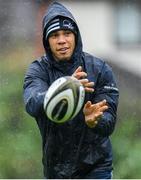 30 September 2019; Adam Byrne during Leinster Rugby squad training at Rosemount in UCD, Dublin. Photo by Ramsey Cardy/Sportsfile