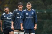 30 September 2019; Jack Aungier, left, Jack Dunne, centre, and Ross Molony during Leinster Rugby squad training at Rosemount in UCD, Dublin. Photo by Ramsey Cardy/Sportsfile