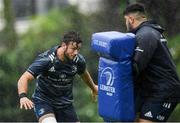 30 September 2019; Caelan Doris during Leinster Rugby squad training at Rosemount in UCD, Dublin. Photo by Ramsey Cardy/Sportsfile