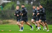 30 September 2019; Vakh Abdaladze during Leinster Rugby squad training at Rosemount in UCD, Dublin. Photo by Ramsey Cardy/Sportsfile