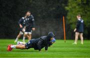 30 September 2019; Adam Byrne during Leinster Rugby squad training at Rosemount in UCD, Dublin. Photo by Ramsey Cardy/Sportsfile