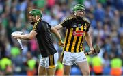 27 July 2019; Kilkenny players Eoin Murphy, left, and Joey Holden celebrate after the GAA Hurling All-Ireland Senior Championship Semi-Final match between Kilkenny and Limerick at Croke Park in Dublin. Photo by Piaras Ó Mídheach/Sportsfile