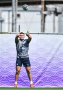 1 October 2019; Niall Scannell during Ireland Rugby squad training at the Kobelco Steelers in Kobe, Japan. Photo by Brendan Moran/Sportsfile