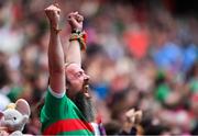 10 August 2019; A Mayo supporter during the GAA Football All-Ireland Senior Championship Semi-Final match between Dublin and Mayo at Croke Park in Dublin. Photo by Piaras Ó Mídheach/Sportsfile