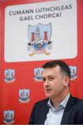 2 October 2019; Cork minor manager Donal Óg Cusack during a Cork hurling management press conference at Pairc Ui Chaoimh, Cork. Photo by Eóin Noonan/Sportsfile