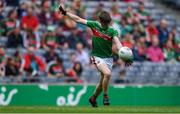 10 August 2019; Ciarán Mylett of Mayo during the Electric Ireland GAA Football All-Ireland Minor Championship Semi-Final match between Cork and Mayo at Croke Park in Dublin. Photo by Piaras Ó Mídheach/Sportsfile