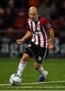 23 August 2019; Grant Gillespie of Derry City during the Extra.ie FAI Cup Second Round match between Derry City and Dundalk at Ryan McBride Brandywell Stadium in Derry. Photo by Oliver McVeigh/Sportsfile