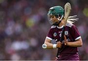 8 September 2019; Emma Helebert of Galway during the Liberty Insurance All-Ireland Senior Camogie Championship Final match between Galway and Kilkenny at Croke Park in Dublin. Photo by Piaras Ó Mídheach/Sportsfile