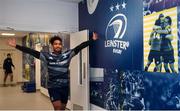 3 October 2019; Joe Tomane during the Leinster Rugby Captain's Run at the RDS Arena in Dublin. Photo by Ramsey Cardy/Sportsfile