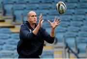 3 October 2019; Devin Toner during the Leinster Rugby Captain's Run at the RDS Arena in Dublin. Photo by Ramsey Cardy/Sportsfile