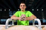 4 October 2019; Sport Ireland Campus, Dublin at the National Gymnastics Training Centre where Gymnastics Ireland announced the gymnasts competing at the upcoming 2019 World Championships in Stuttgart from 4th – 13th October. Pictured is Rhys McCleneghan, 20. Rhys will compete along with Adam Steele, 22, in the 2019 World Championships on Sunday 6th October from 9am. This is a qualification competition for Tokyo 2020. Photo by Stephen McCarthy/Sportsfile